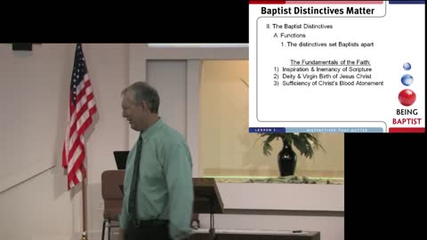 Being Baptist: Distinctives That Matter - Less 1A