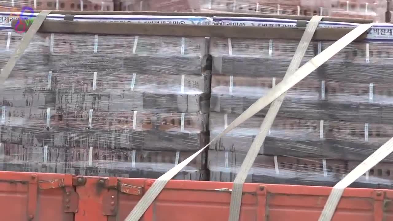Automated Brick Factory Of Korea That Makes 100,000 Pieces A Day