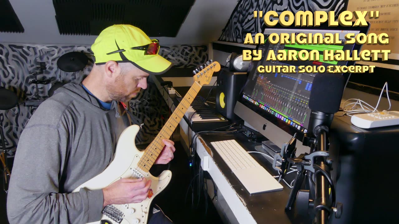 "Complex" an Original Song by Aaron Hallett Guitar Solo Excerpt