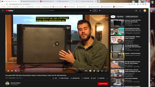 Mikatermikus fűtéstechnológia – mica panel
