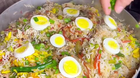 Chinese biryani