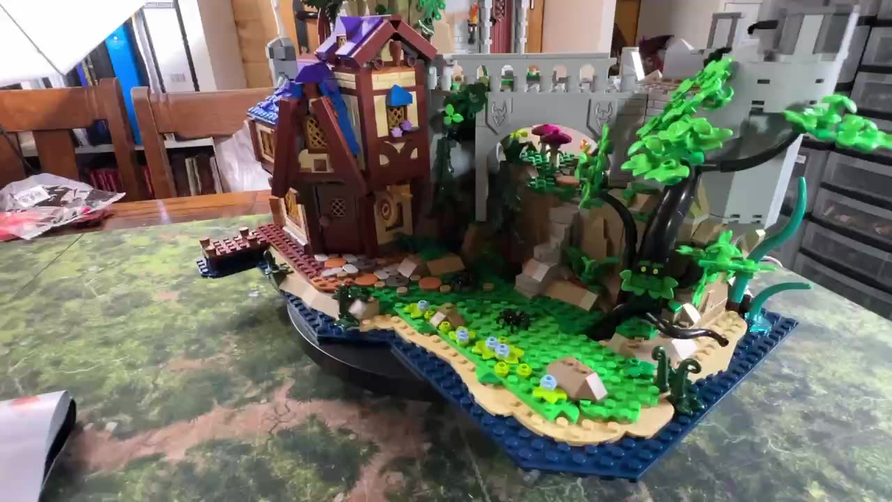 Dungeons & dragons lego building set 13 hours progress