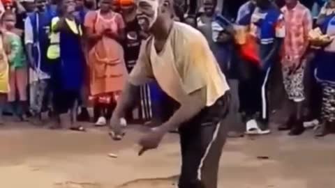 Africans funny dance