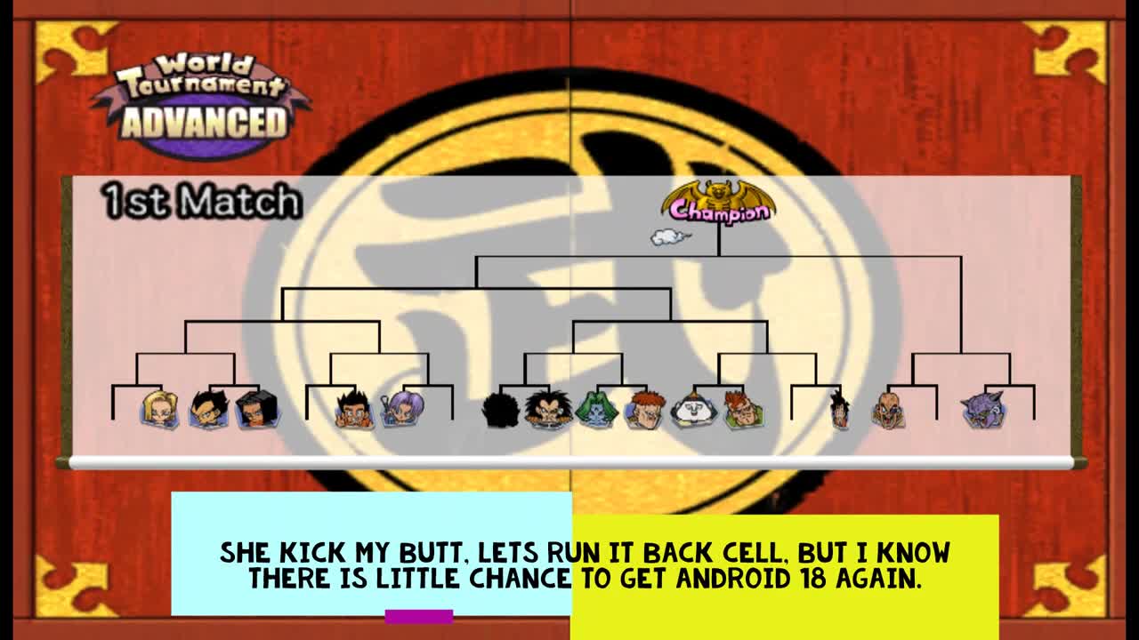 DBZ Tournament Gameplay 2