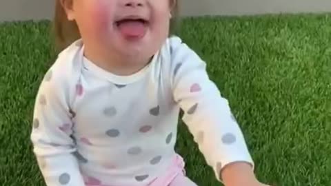 Cute baby beutiful smile