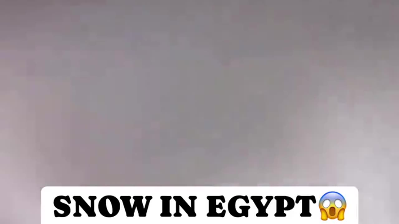 NEVANDO en Egipto desierto Marzo calentaMIENTO FARSA EXPUESTA ¡¡¡ difunde¡