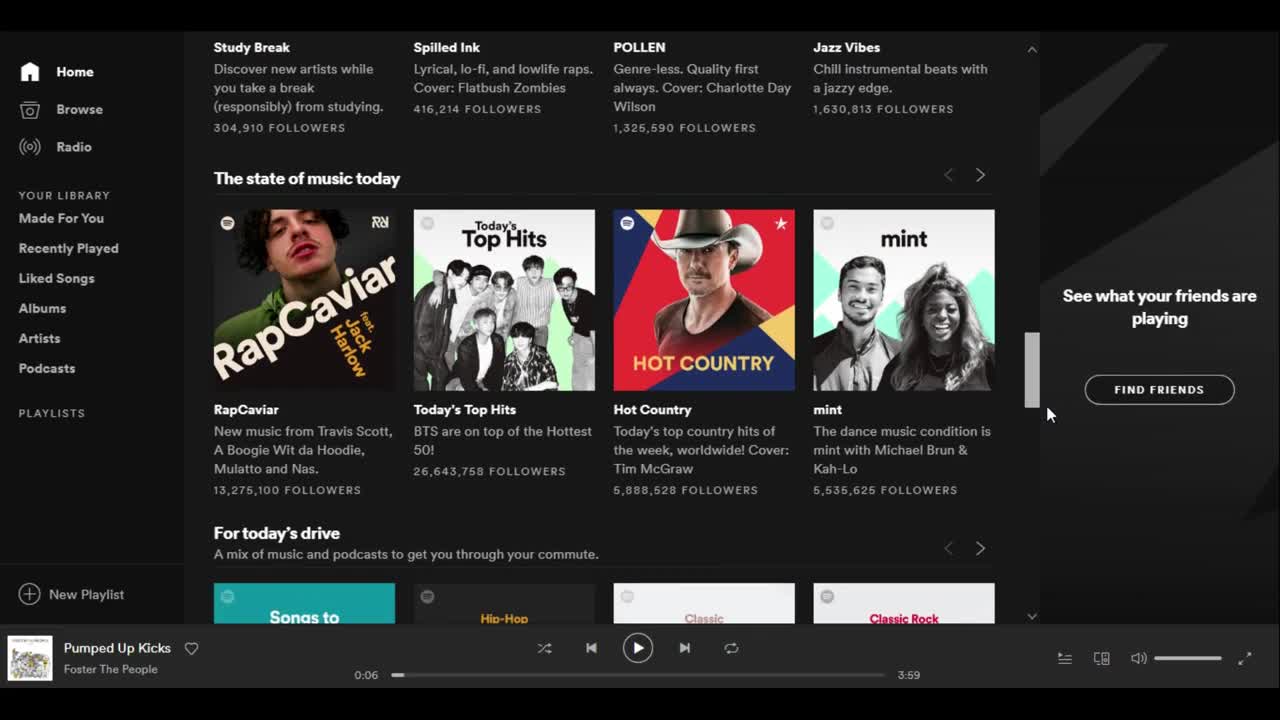 Spotify Premium - Preview of Content & UI