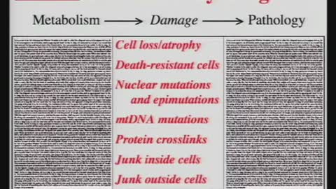 🔴💣2005, EPICA CONFERENZA DEL BIOGERONTOLOGO