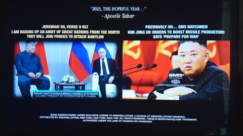 RUSSIA IS SUPPLYING UNDETECTABLE ICBM'S TO NORTH KOREA.. WE'RE IN JEREMIAH 50:9- GMS WATCHMEN