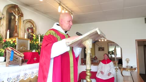 PREDIGT P. SERAPHINS VOM 23.5.21 - DER PRIESTER ANTI-CORONALÜGE