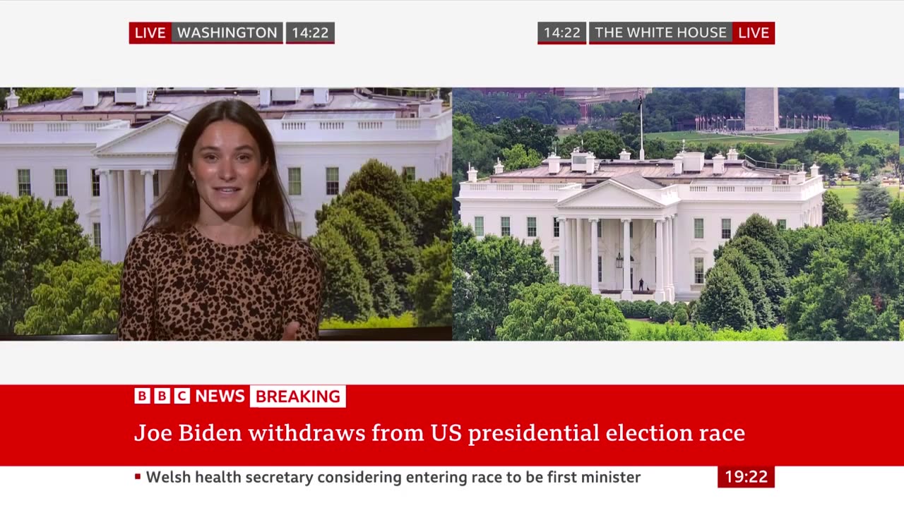US President Joe Biden endorses Kamala Harris | BBC News