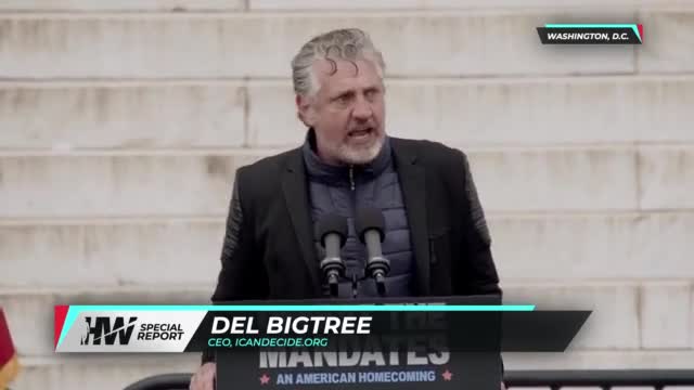 Del Bigtree Full Speech @ Defeat The Mandates