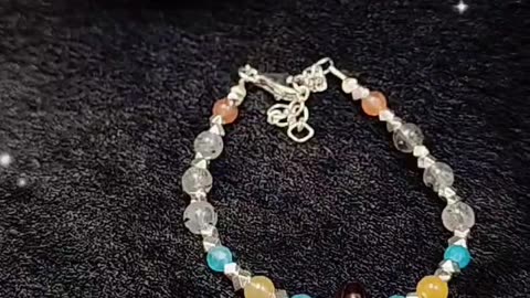 GN-20241016-03 S925 Silver and Natural Male Amber with Tianhe Stone Combination Bracelet Beautiful