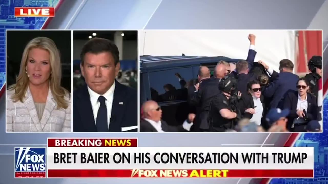 TRUMP: "IF THAT BULLET WAS AN INCH OFF, I WOULDN'T BE TALKING TODAY." 🦅