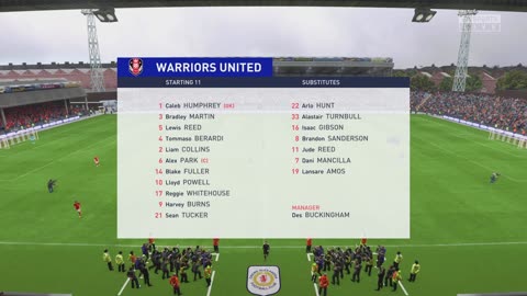 EA SPORTS FC 24 Warriors Utd vs Bolton Wanderers