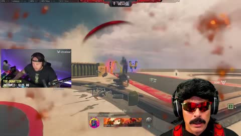 DrDisrespect's CRAZY RAGE at TimTheTatMan, Playing WARZONE!