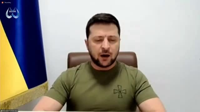 Zelensky Delivers Address to U.S. Congress
