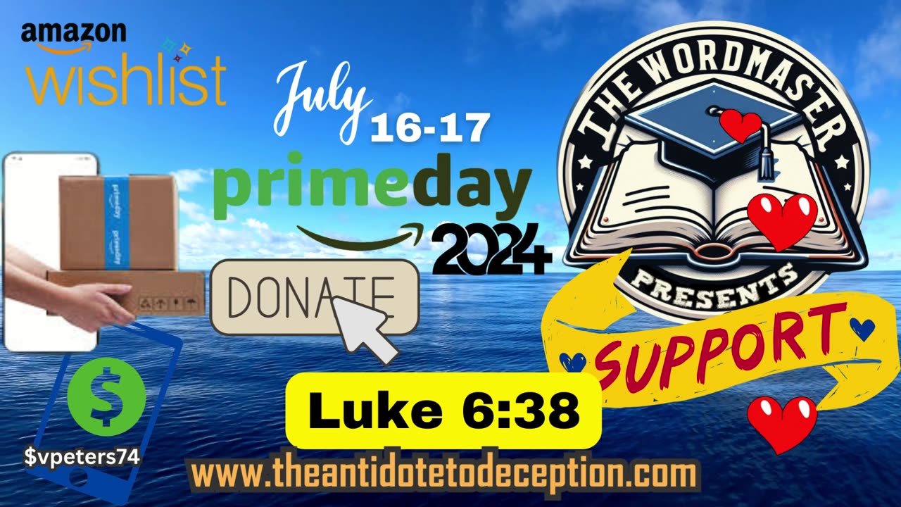 Amazon PRIME DAY DONATIONS ANNOUNCEMENT || RMG Media Ministry