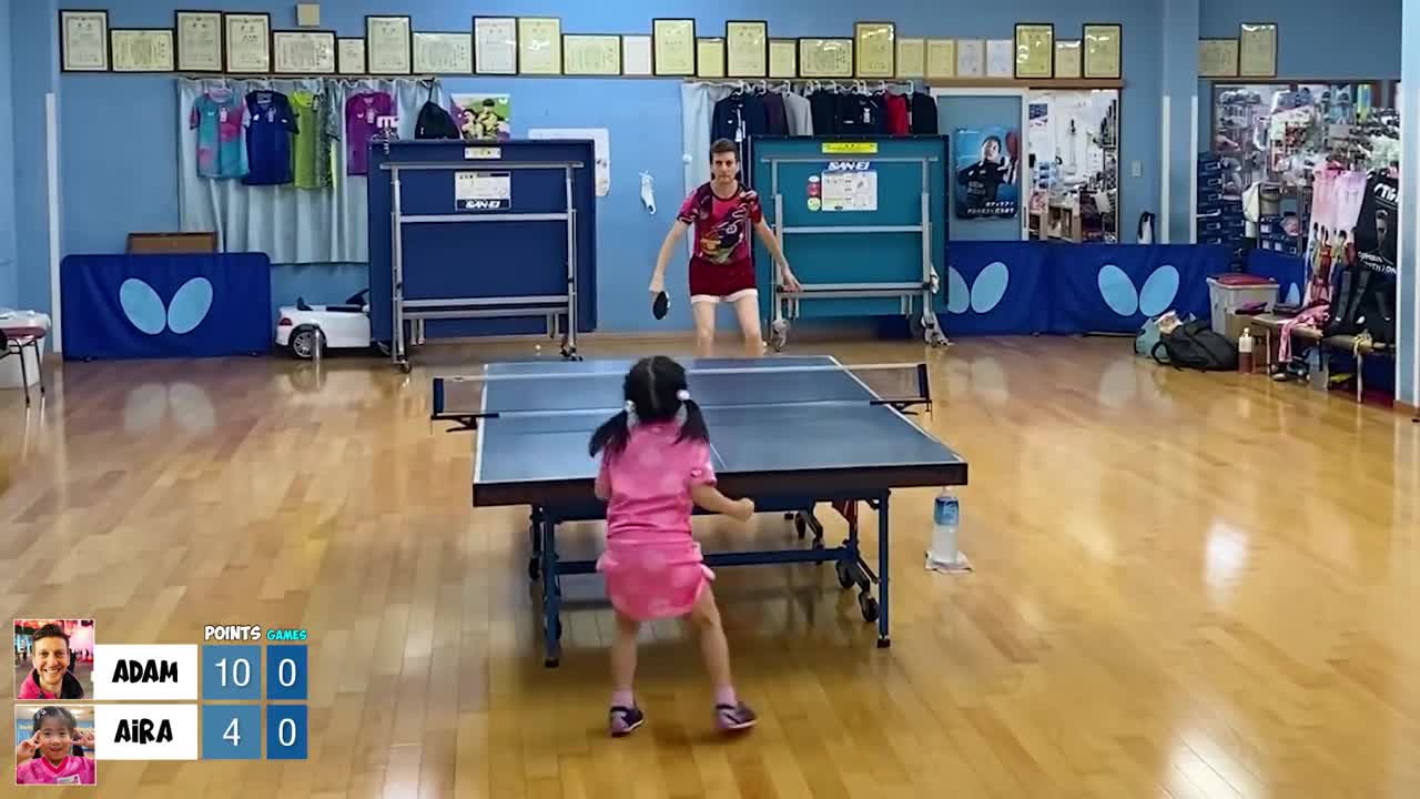 Adam vs. 5-year-old Pro