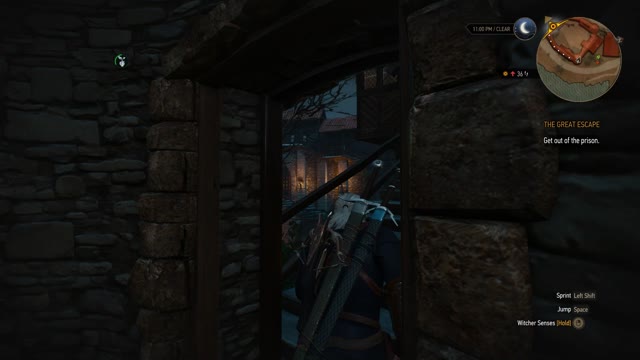 Witcher 3 - The Great Escape How to get out of the prison