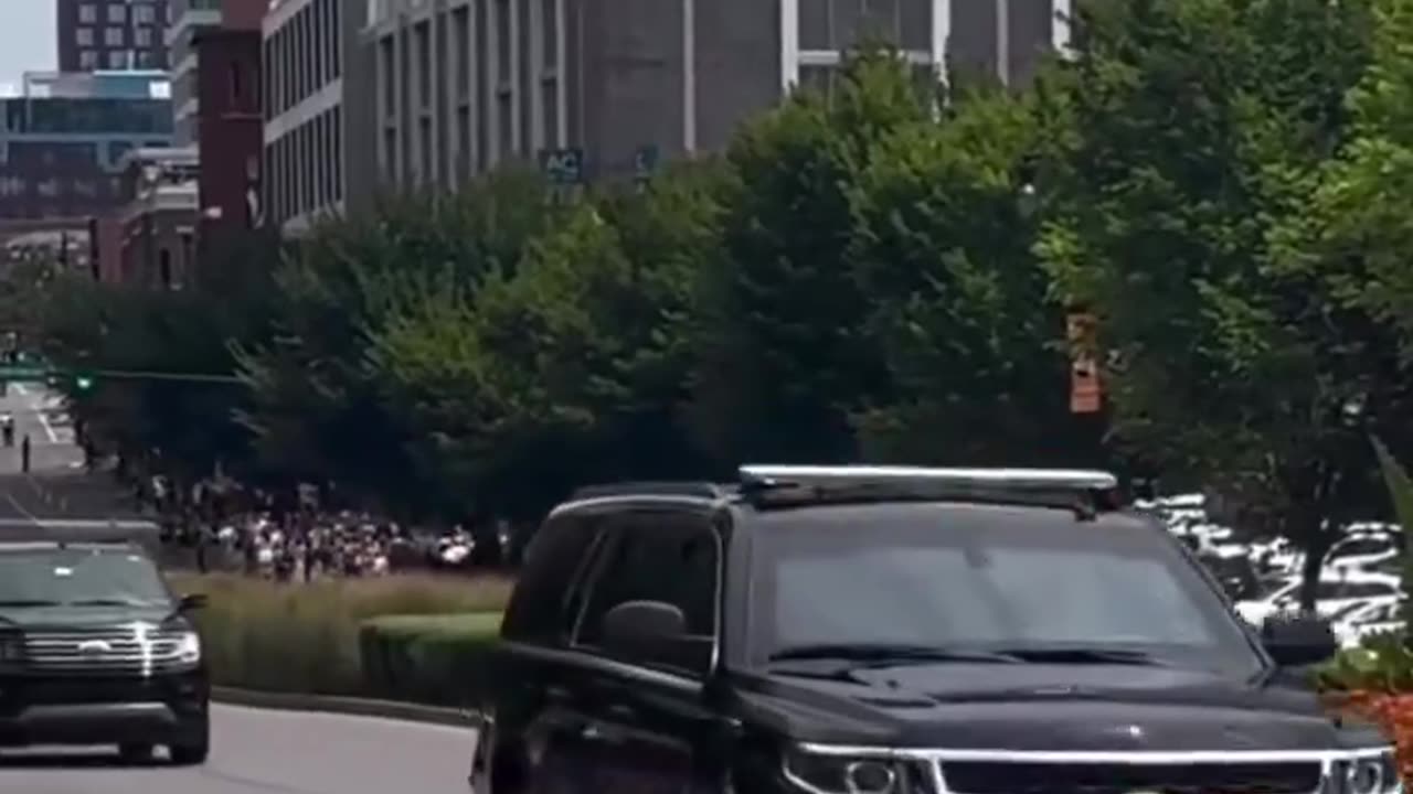 07/27/2024 President Trump's arrival in Nashville TN.
