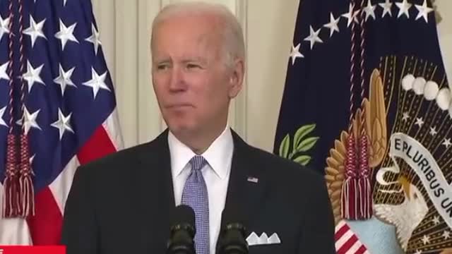 BIDEN: "Two summers ago, in the middle of the pandemic, we saw protests