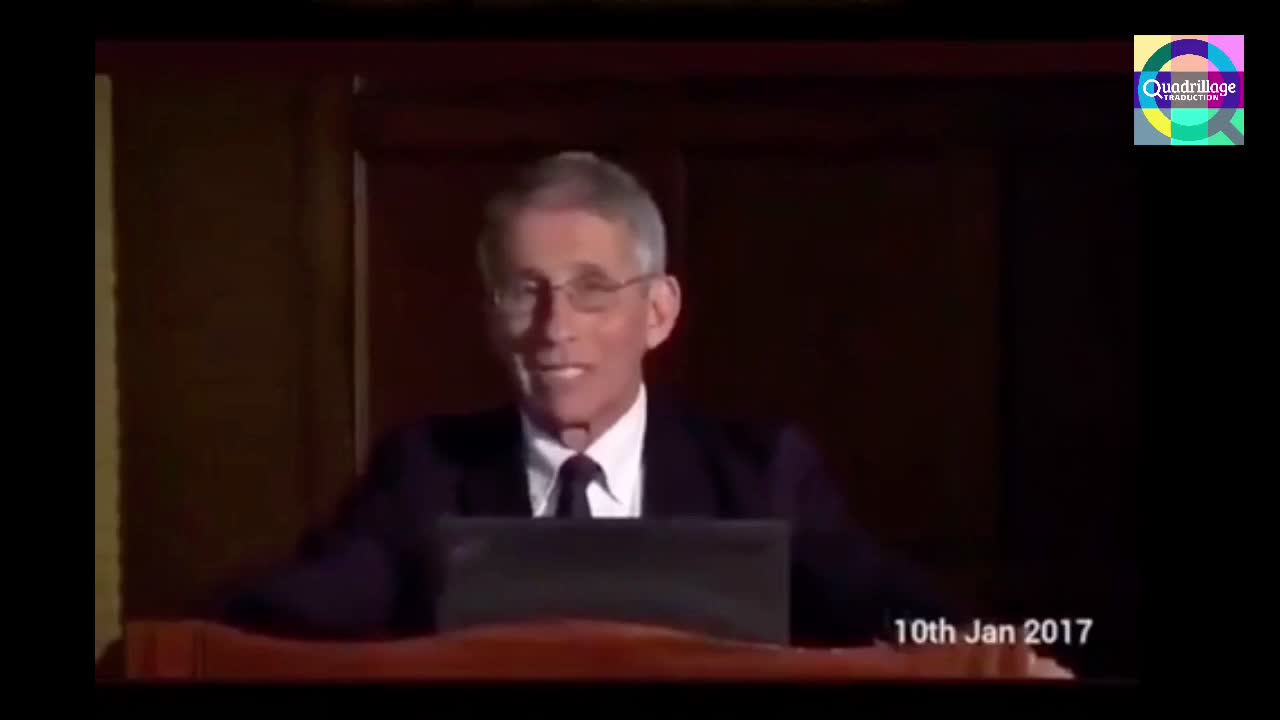 Il y aura une épidémie surprise! Dr Anthony Fauci (01/2017)