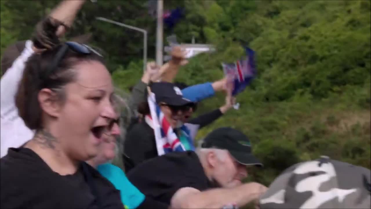 New Zealand Covid Convoy Near Parliament