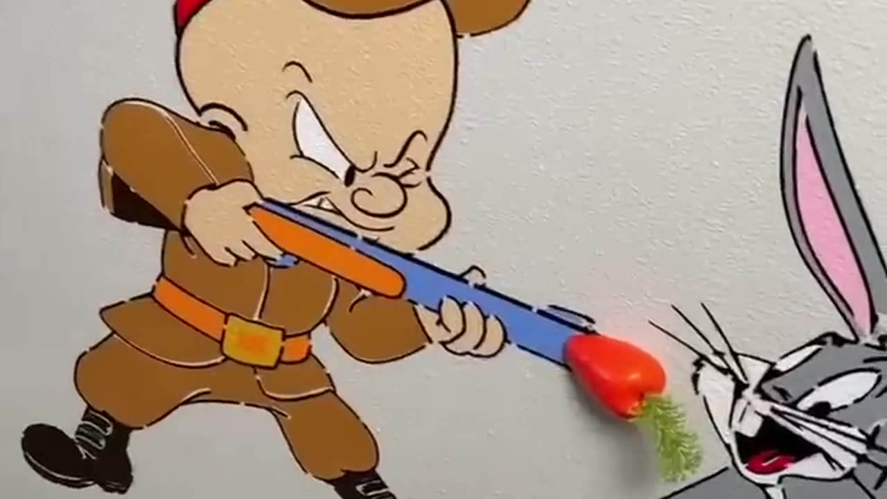 why you hide your carrot 🥕in wall
