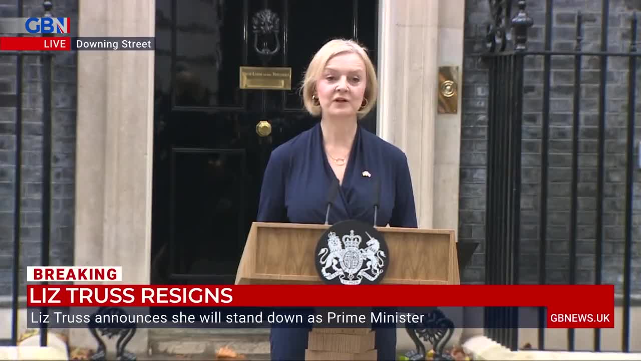 UK Prime Minister Liz Truss resigns after 44 days 👉🔥 BREAKING NEWS