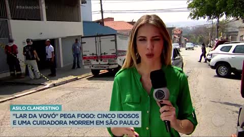 Incêndio em asilo