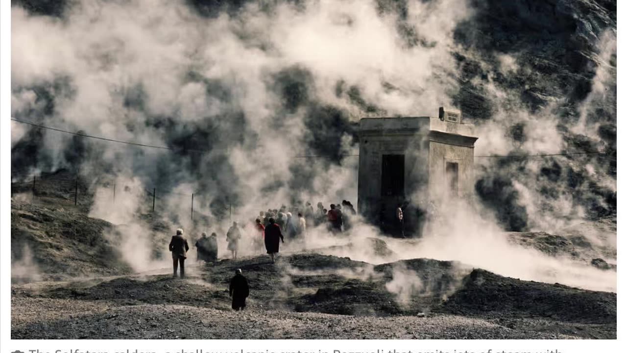 Homes evacuated in Italy after strongest quake in 40 years near supervolcano