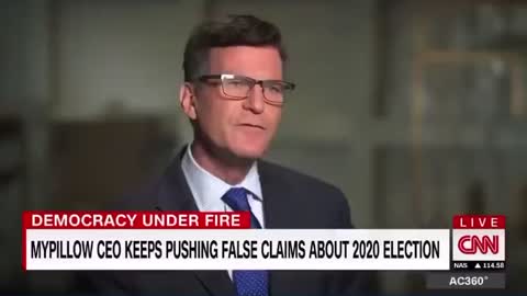 Mike Lindell CNN needs a Hug!
