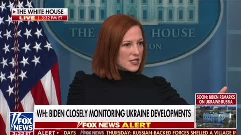 Jen Psaki has no idea what she is talking about concerning Russia and the Ukraine