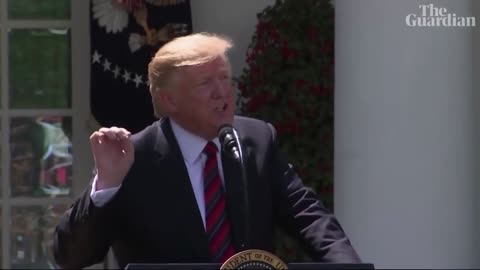 President Donald Trump over immigratie