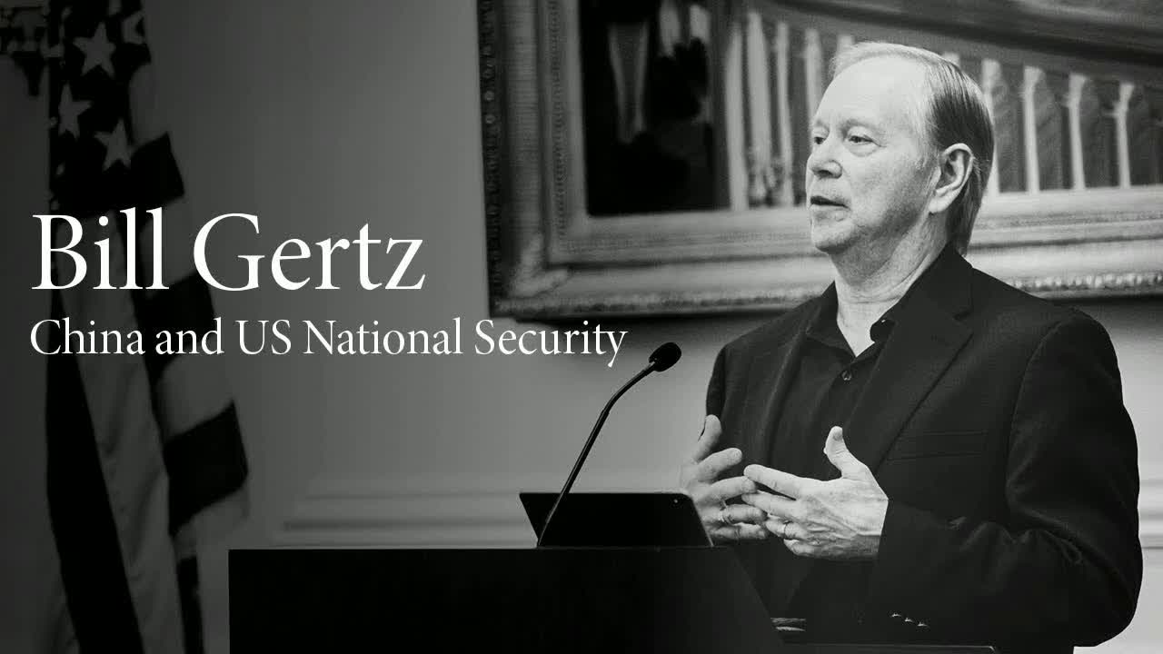Author Bill Gertz on China and his most recent work, Deceiving the Sky