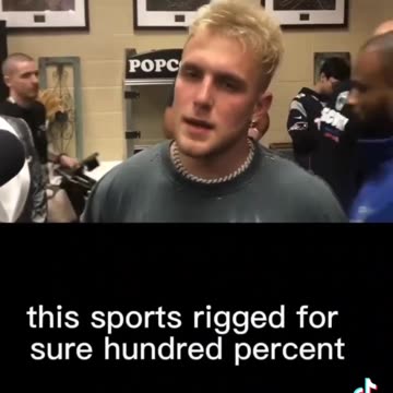 Jake Paul Admits Boxing Is Rigged