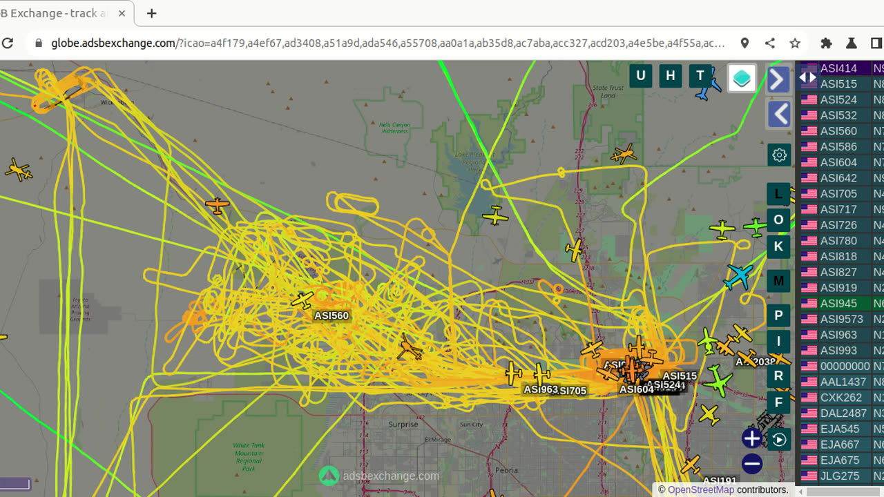 Bird Mafia N749PA once again over Morristown Jan5th 2024 3:20pm