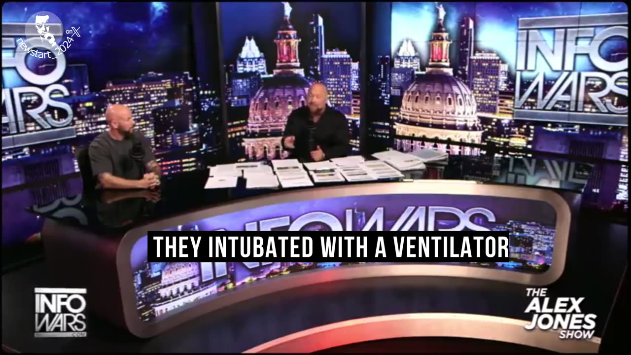 Alex Jones: The whole COVID rollout. They were blocking ivermectin