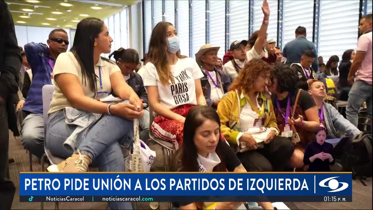 Presidente Petro llamó a movimientos de izquierda a convertirse en un solo gran partido