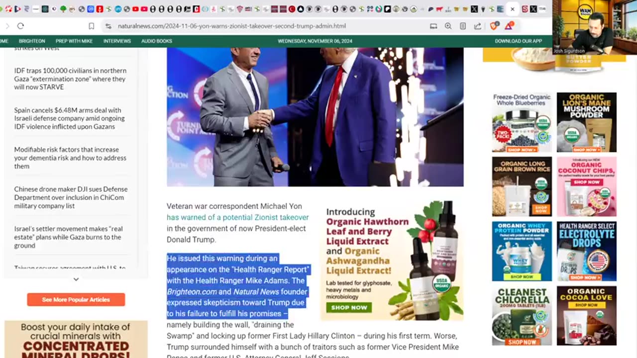 TRUMP WINS: THE WAR HAS JUST BEGUN! - Israel Continues TAKEOVER! - People Lay Apathetic To The Psyop