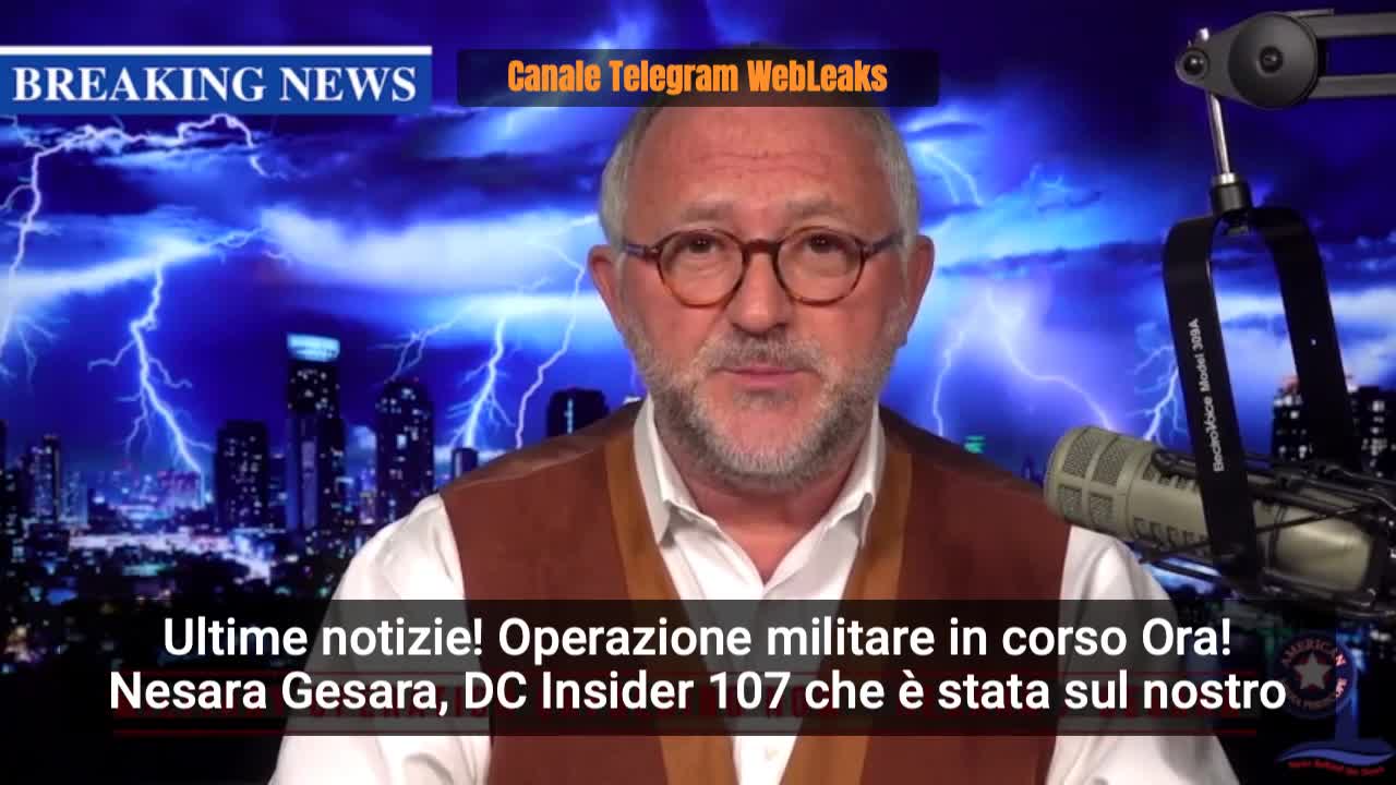 13/01/2021 | ULTIME NOTIZIE | Operazione militare in corso - Nesara / Gesara