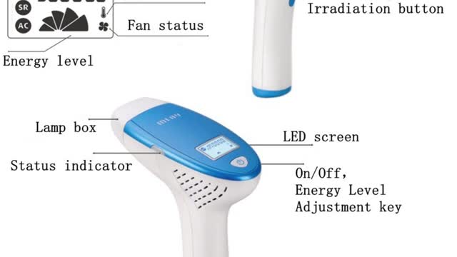 MLAY T1 Face and Body Hair Removal System