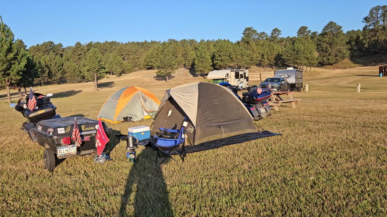 1 August Thursday morning Tilford Gulch Campground