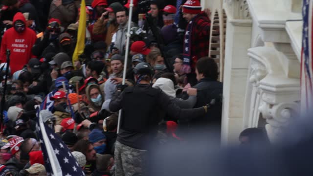 Another Short Video Clip From The Capitol Building On 1/6/2021