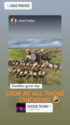 Chad Prather having a great day!