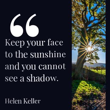 Keep Your Face to the Sunshine (2)