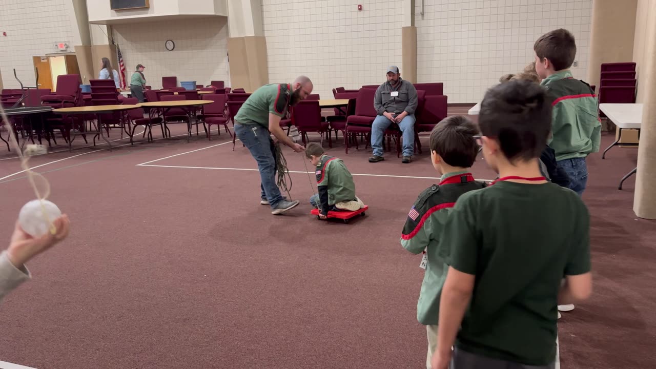 Hydraulics Class with Local Troop OH-0377 Chaplain Jonathan Diercks. Centrifugal Force Application on Saturday, 03/16/2024, at 10:52 EDT.