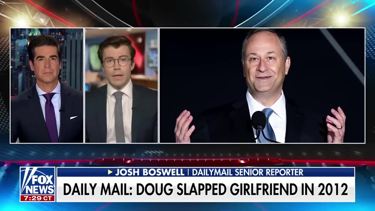 Reporter who broke Doug Emhoff story allegedly ex-slapping girlfriend 'It all added up'