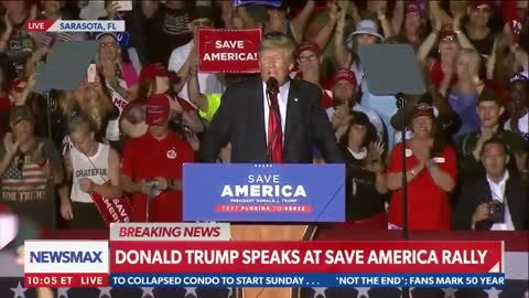 President Trump Takes the Stage - Main Segments - Sarasota, Fl. Jul. 03